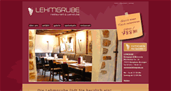 Desktop Screenshot of lehmgrube.eu